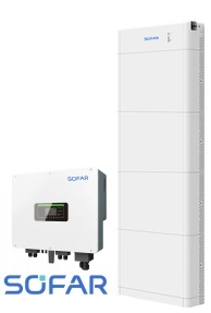 Sofar Zestaw: SOFAR Inwerter hybrydowy HYD15KTL-3PH , Magazyn energii Sofar 20kWh BTS E20-DS5