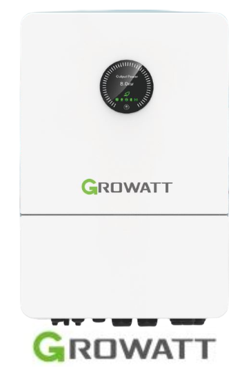 GROWATT Falownik hybrydowy WIT-8K-HU niskonapięciowy, 3-fazowy