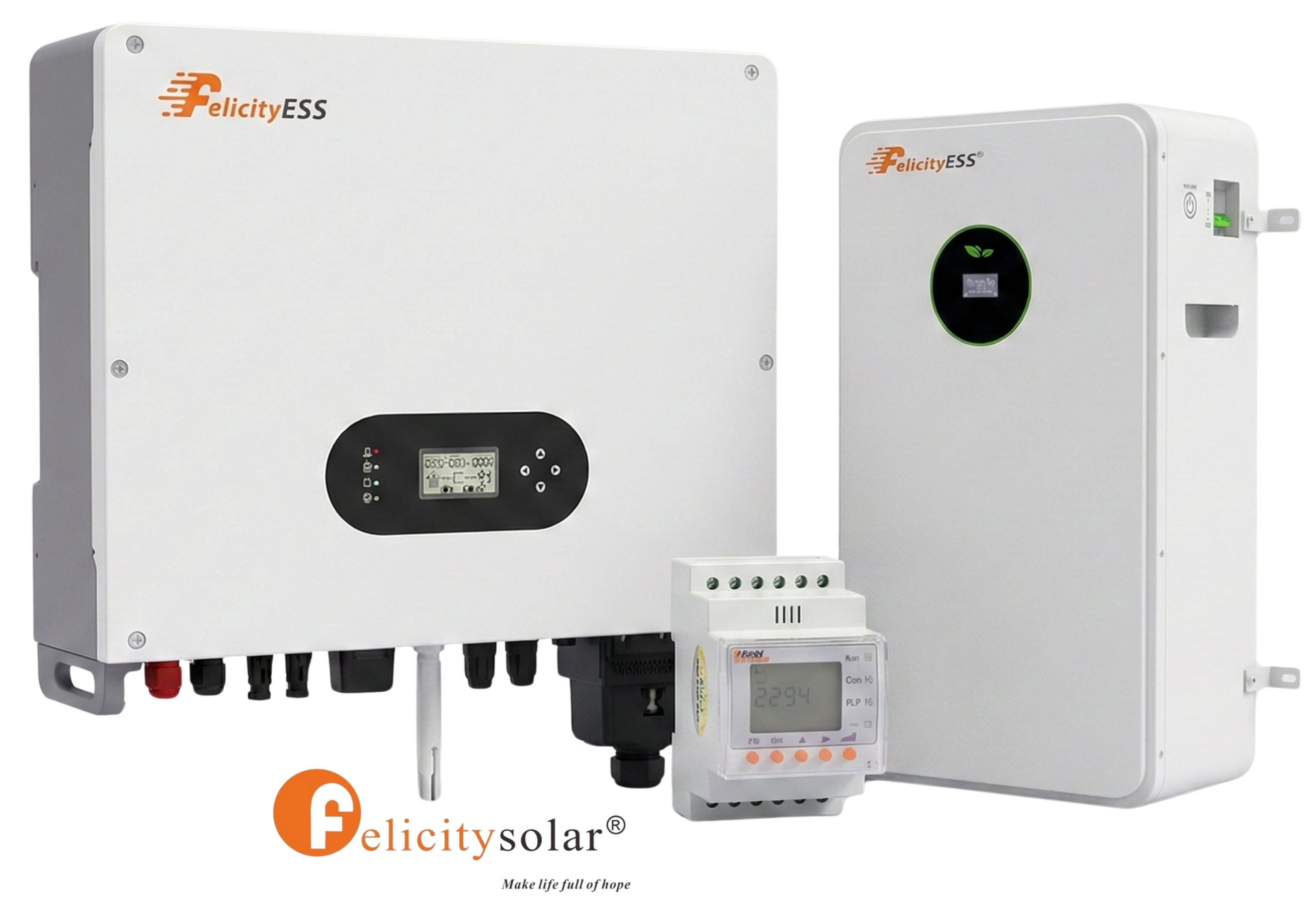 Felicity: Zestaw Inwerter hybrydowy T-REX-5KLP1G01 + Bateria FLA48100 5,12kWh + Smart Meter (niskonapięciowy)