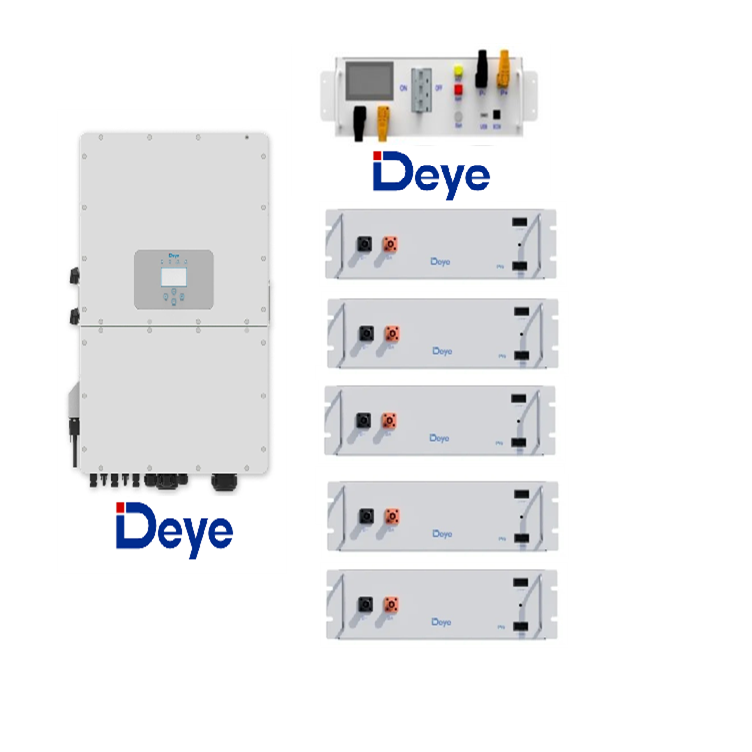 DEYE: Zestaw Inwerter hybrydowy SUN-8K-SG01HP3 + Bateria BOS-G PRO 25,6kWh + Jednostka sterująca PDU-2 (wysokonapięciowy)